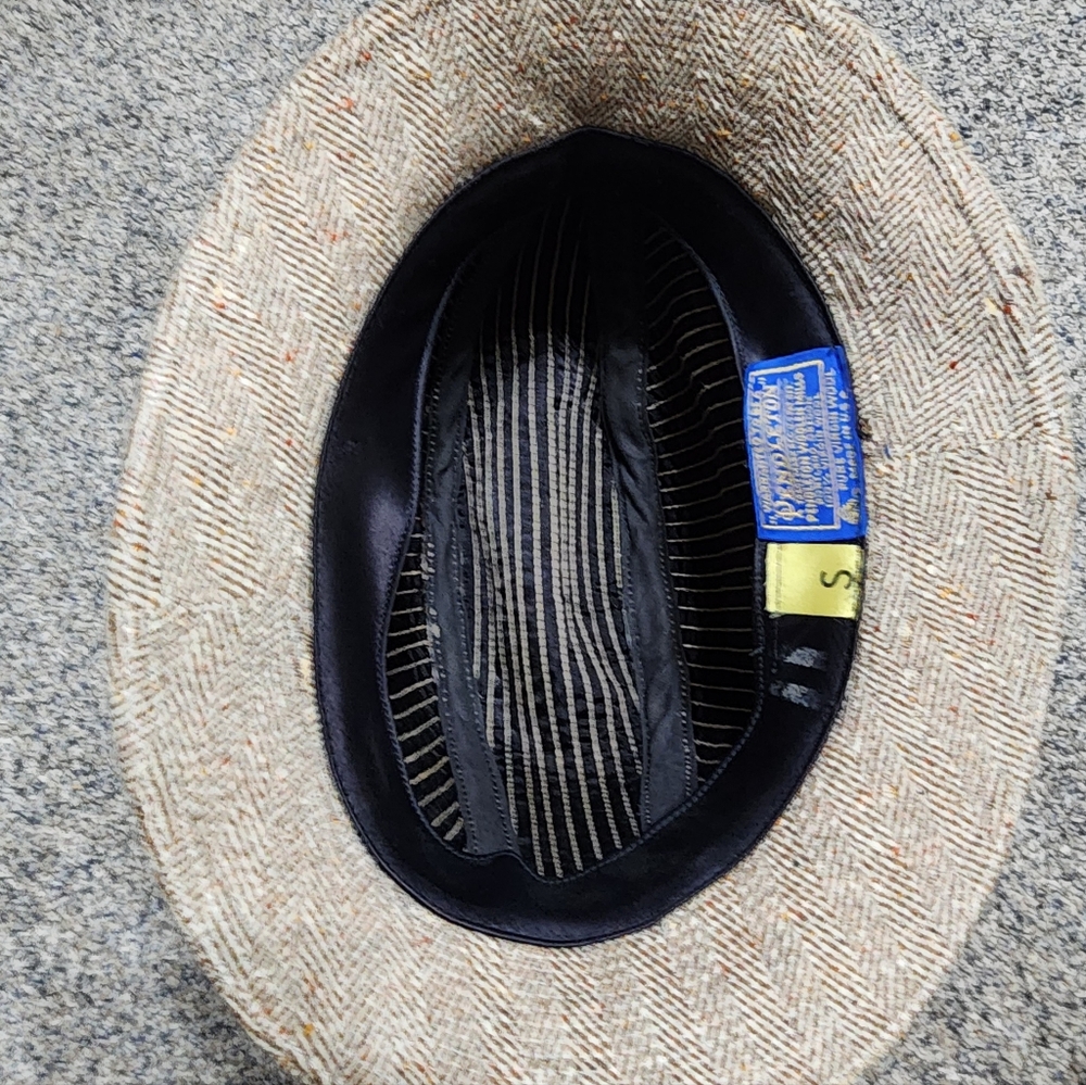 Pendleton Fedora Hat Brown Tweed Pure Virgin Wool… - image 5